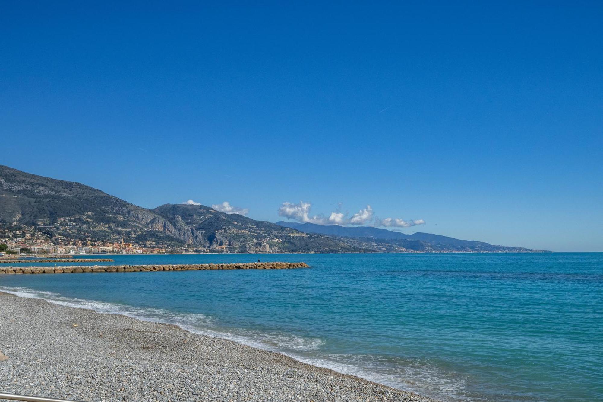 Appartement Le Coq Victor Hugo - Garage - Ac - Wifi - Quiet à Roquebrune-Cap-Martin Extérieur photo